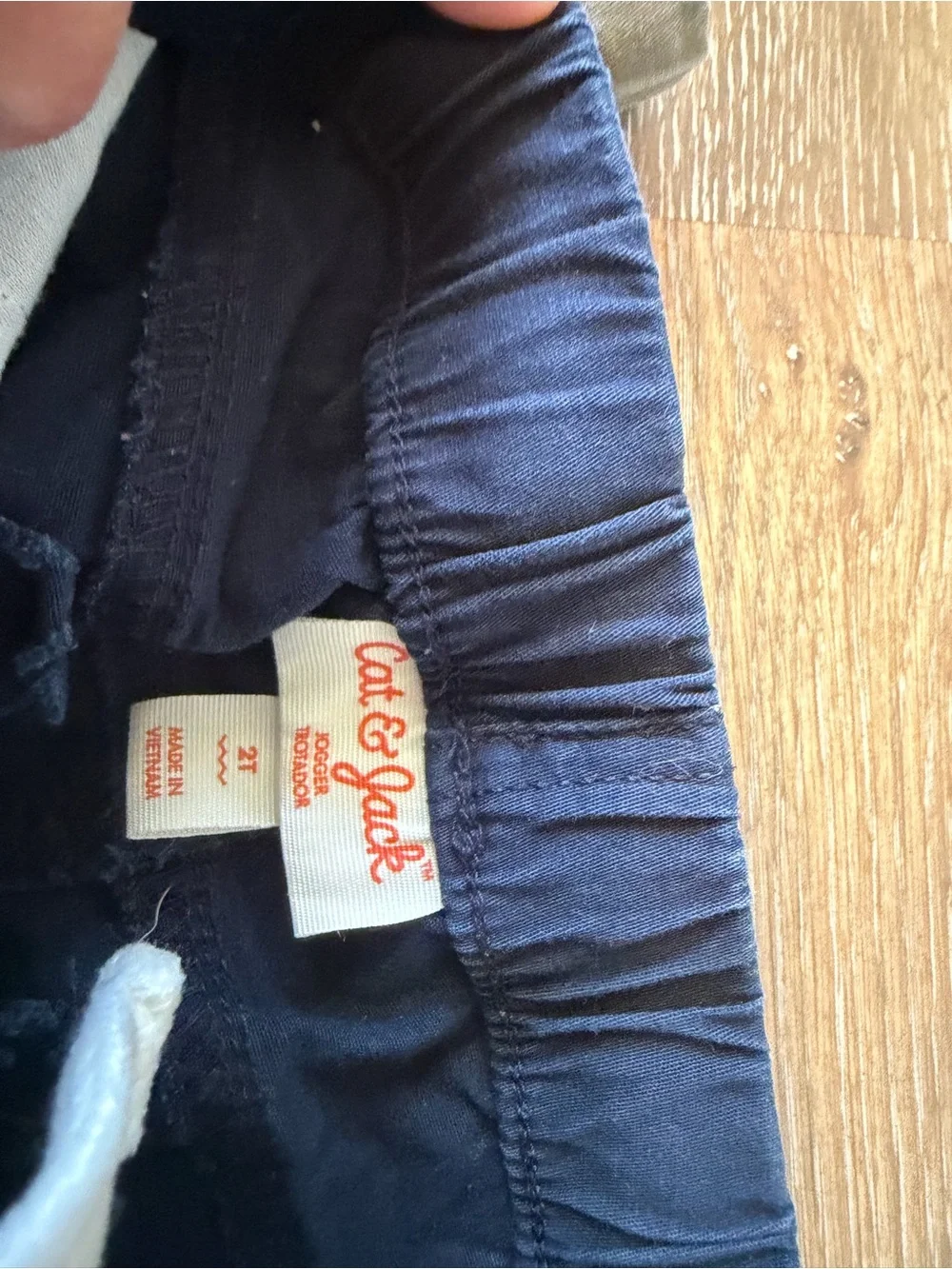 Cat & Jack Jogger Set in Navy, Tan, and Olive